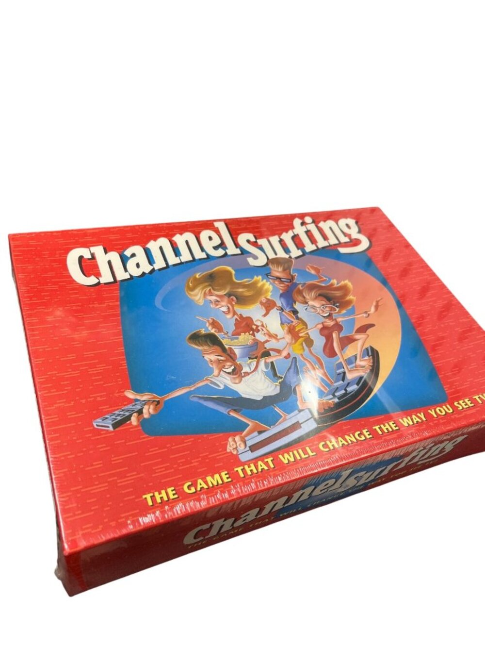 Milton Bradley Channel Surfing 1994 vtg family interactive card game SKU 10-666